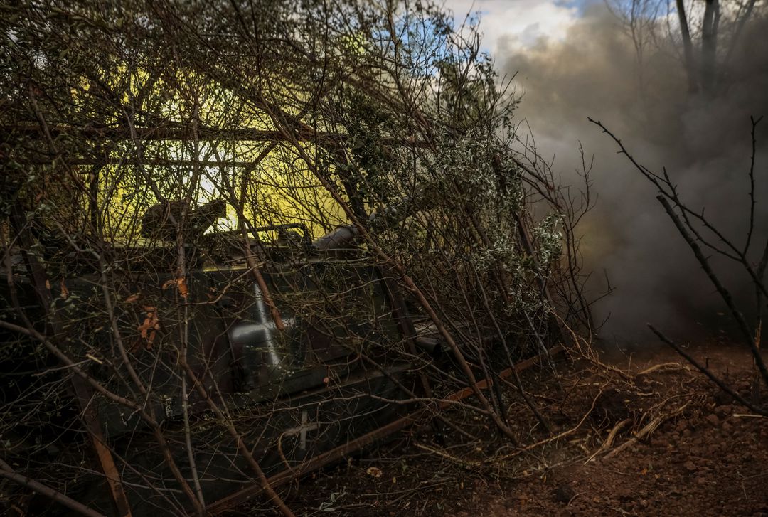 Українська важка артилерія влаштувала "пекло" на російських позиціях під Бахмутом